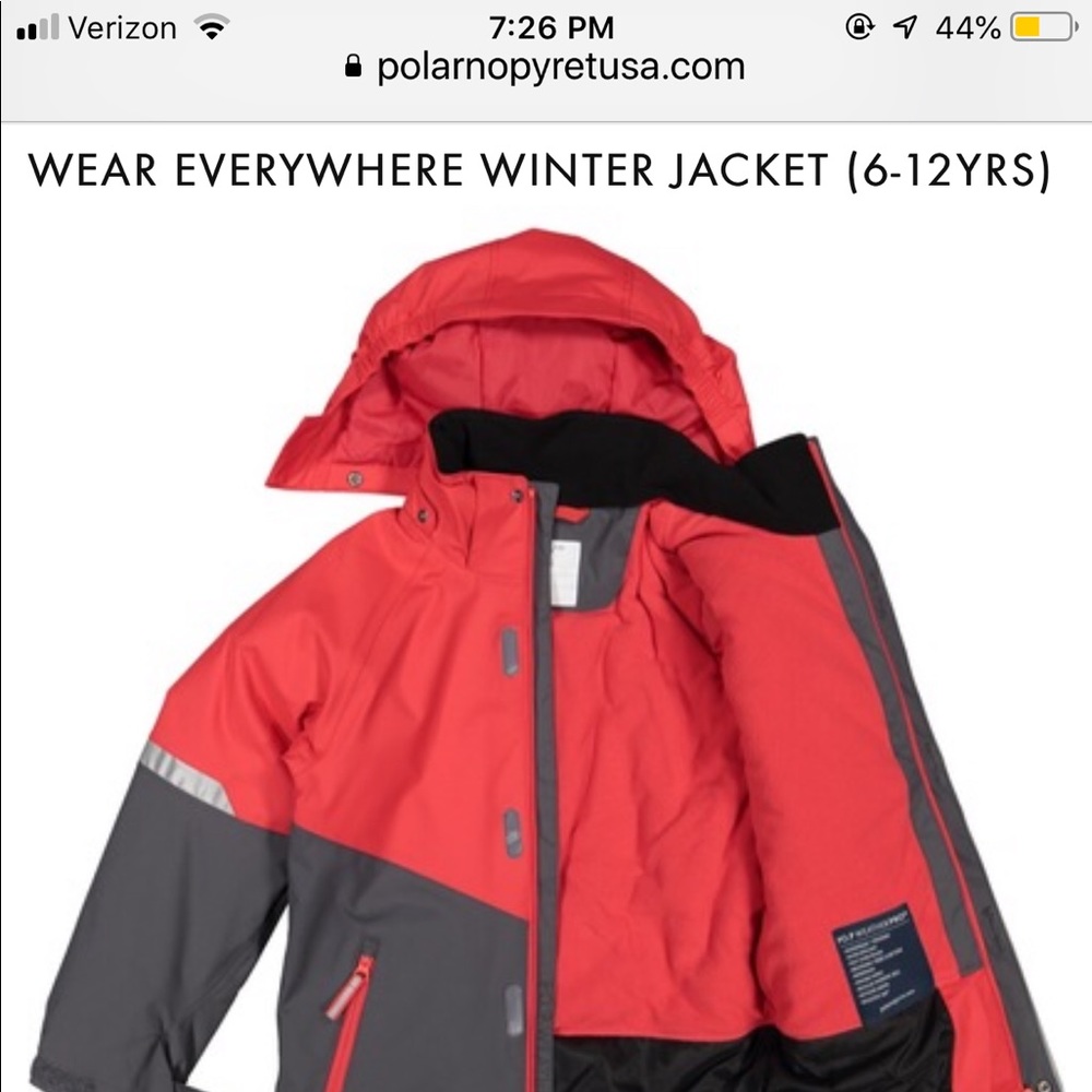 Winter coat waterproof